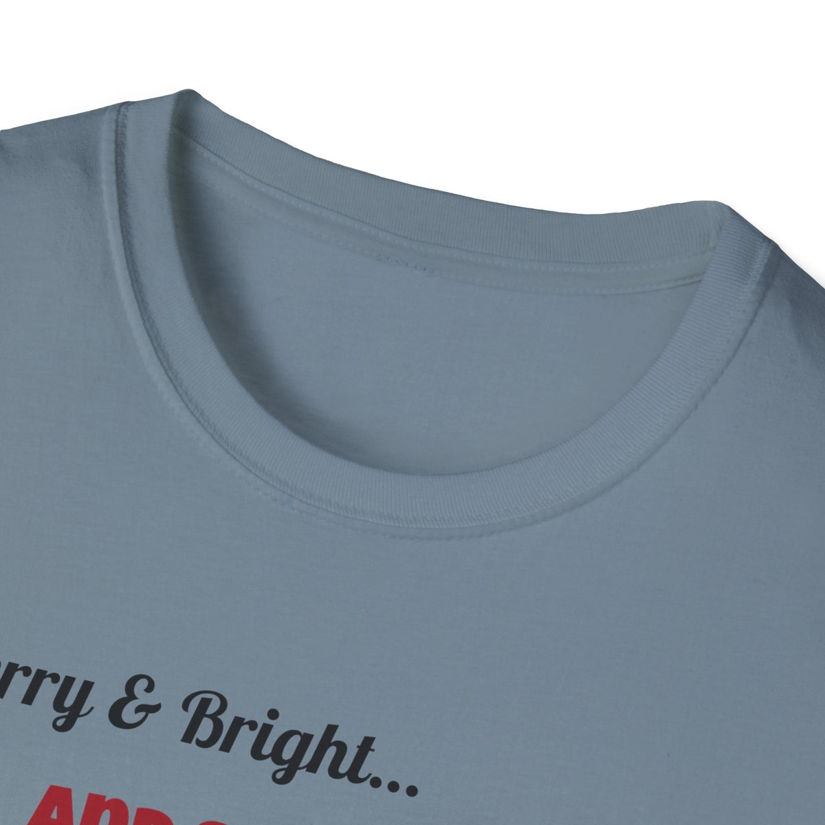 Merry and Bright and Slightly Dead Shirt, Dancing Skeletons Christmas Tee
