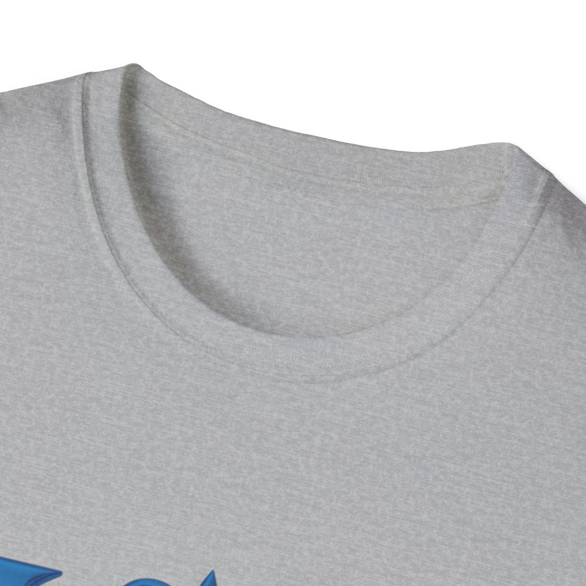 Jesus Blue Scroll Shirt, Christian Faith Tee