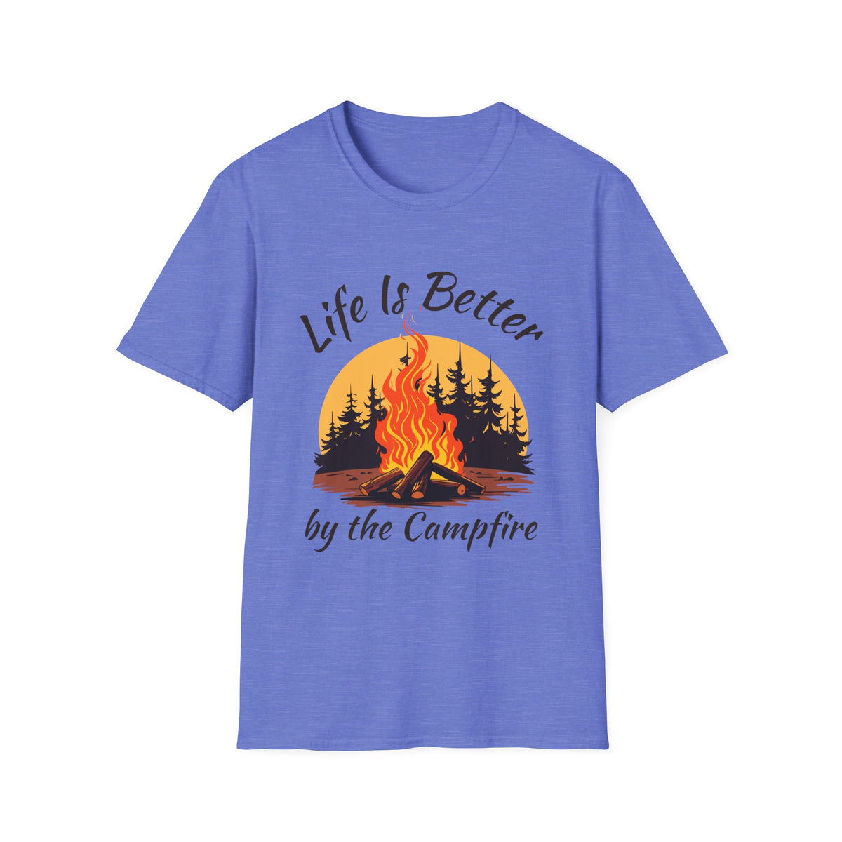 Life Is Better by the Campfire Shirt, Camping Lover Tee