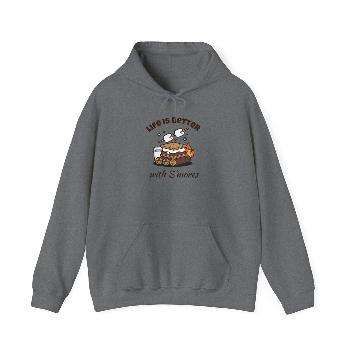 Life Is Better with S'mores Hoodie, Funny Camping Sweatshirt