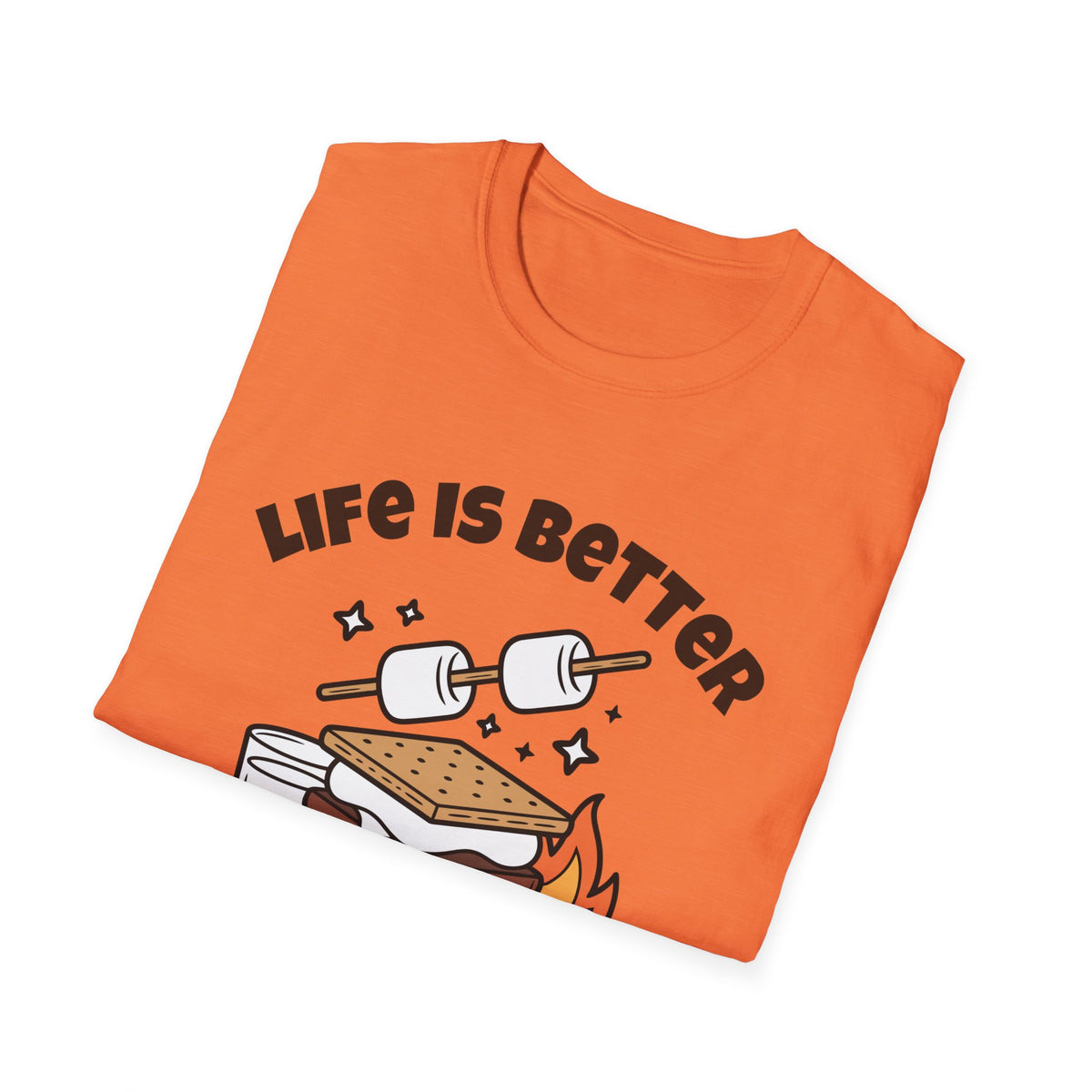 Life Is Better with S'mores Shirt, Funny Camping Tee