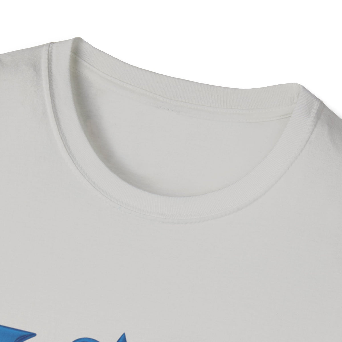Jesus Blue Scroll Shirt, Christian Faith Tee