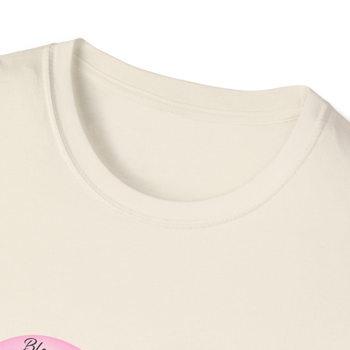 Mom Word Art Heart Light Colored Shirt, Pink Heart Mom Tee