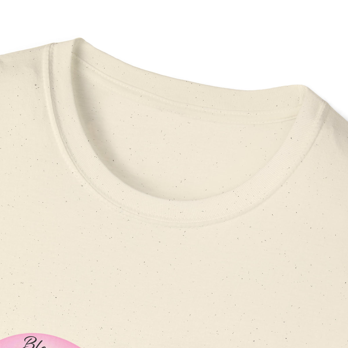 Mom Word Art Heart Light Colored Shirt, Pink Heart Mom Tee