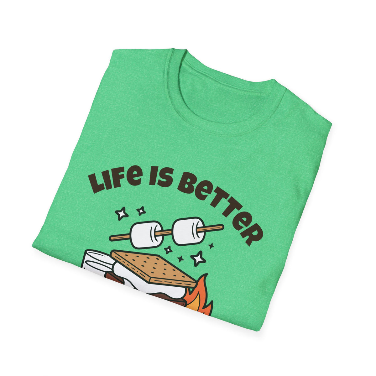 Life Is Better with S'mores Shirt, Funny Camping Tee