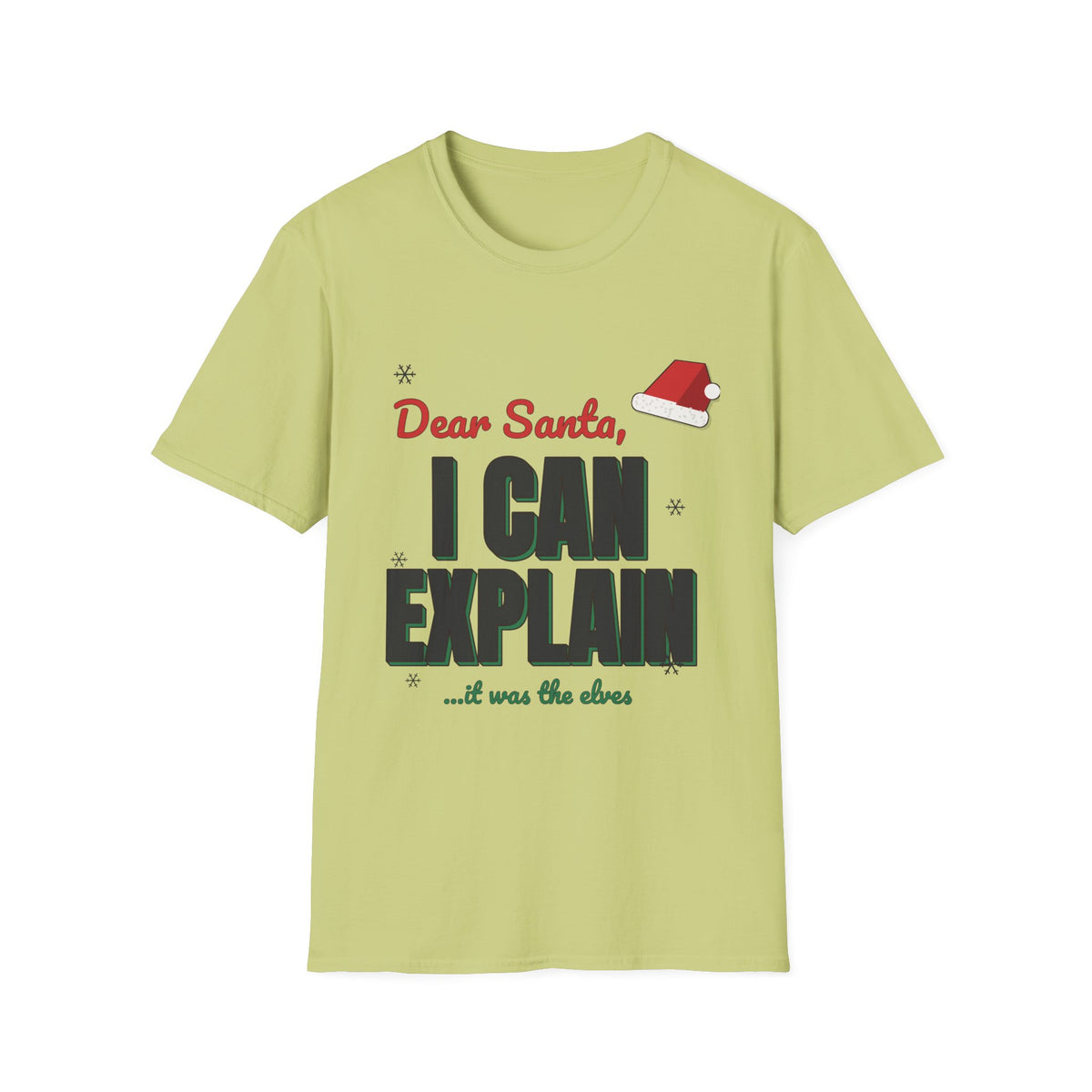 Dear Santa I Can Explain Shirt, Funny Christmas Tee