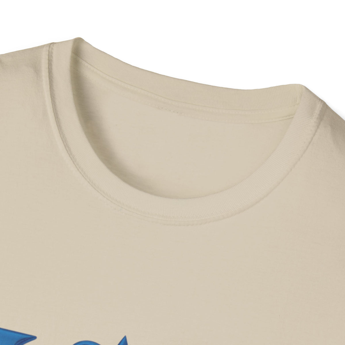 Jesus Blue Scroll Shirt, Christian Faith Tee