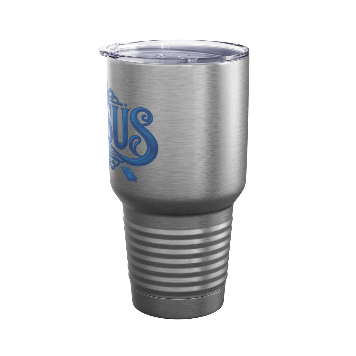 Jesus Blue Scroll 30oz Tumbler, Christian Faith Cup