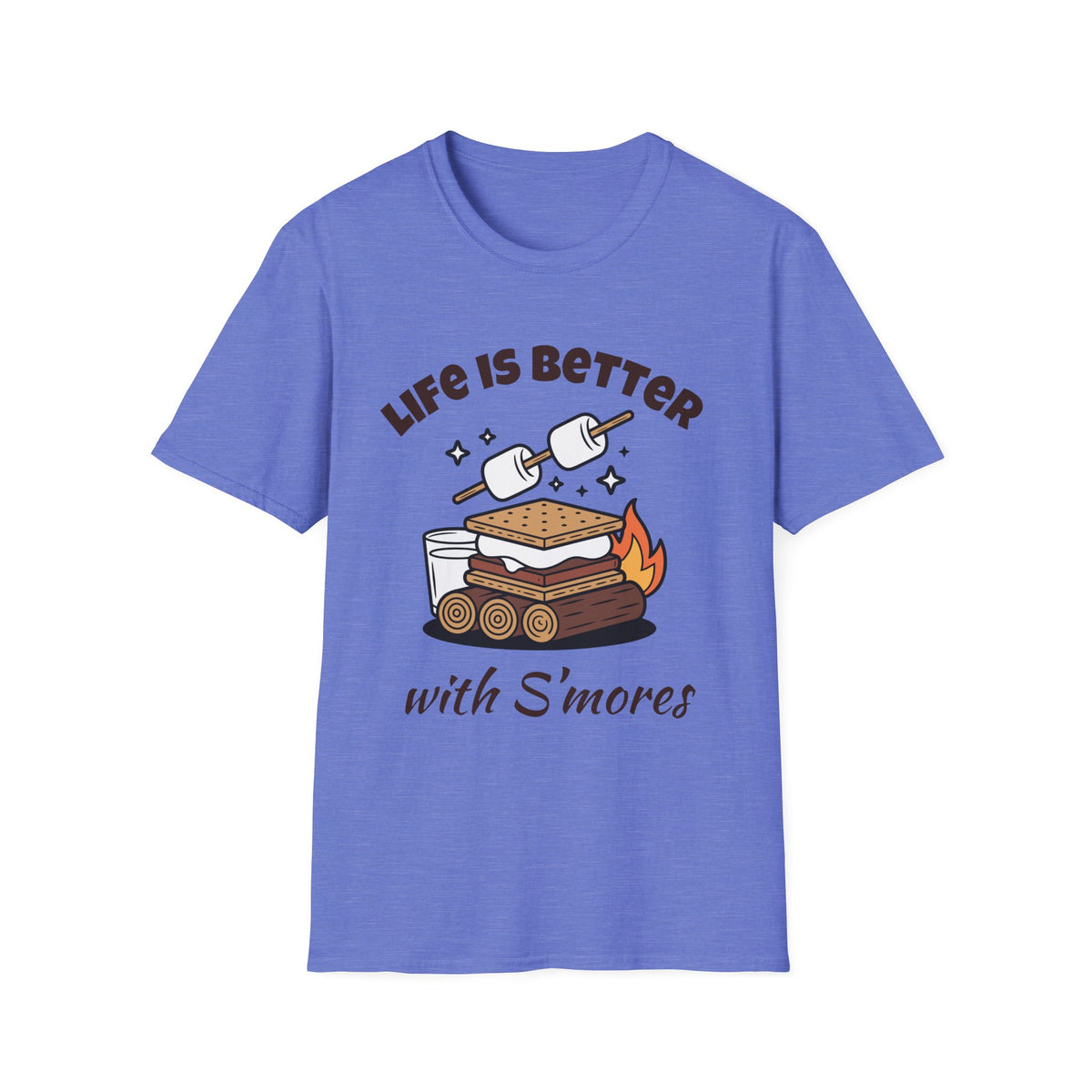 Life Is Better with S'mores Shirt, Funny Camping Tee