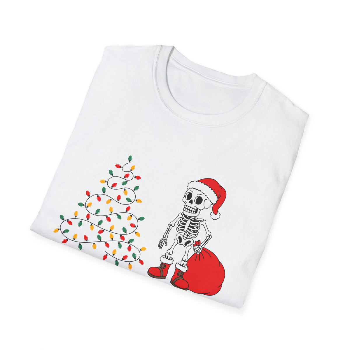 Santa Claws Is Coming to Town Shirt, Funny Skeleton Christmas Tee