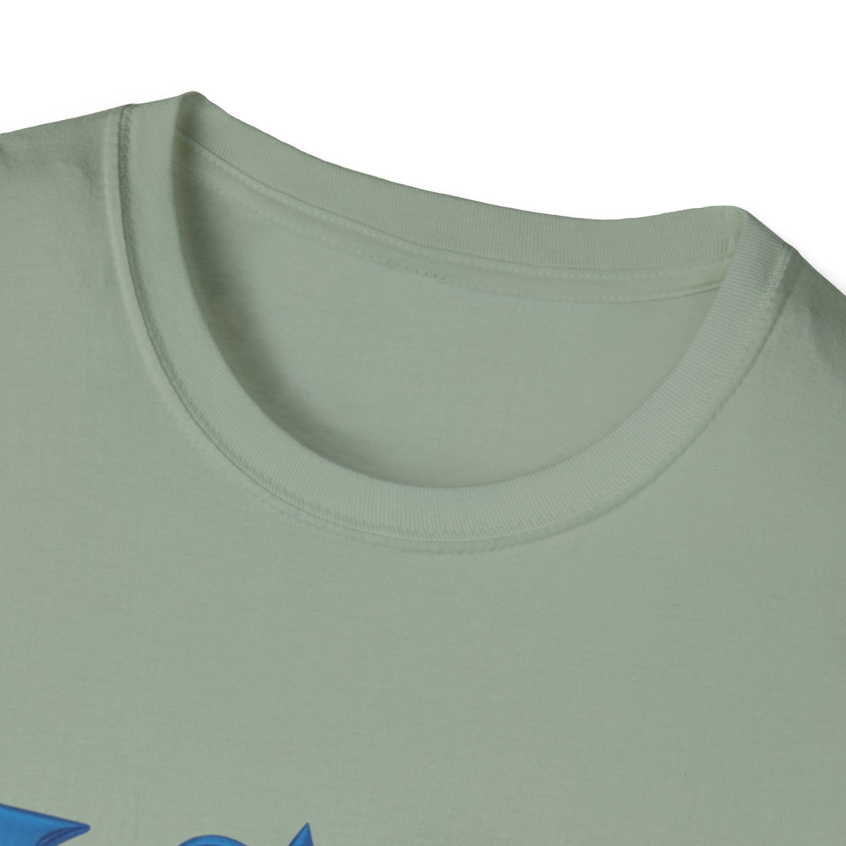 Jesus Blue Scroll Shirt, Christian Faith Tee