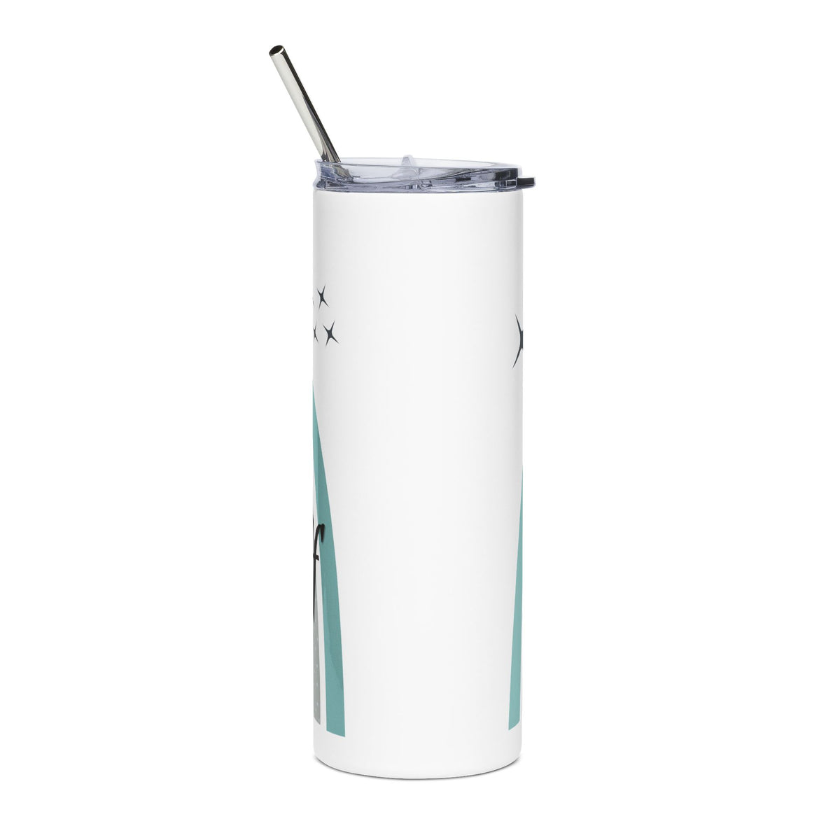 Be Proud of Yourself 20oz Tumbler, Boho Rainbow Motivational Cup