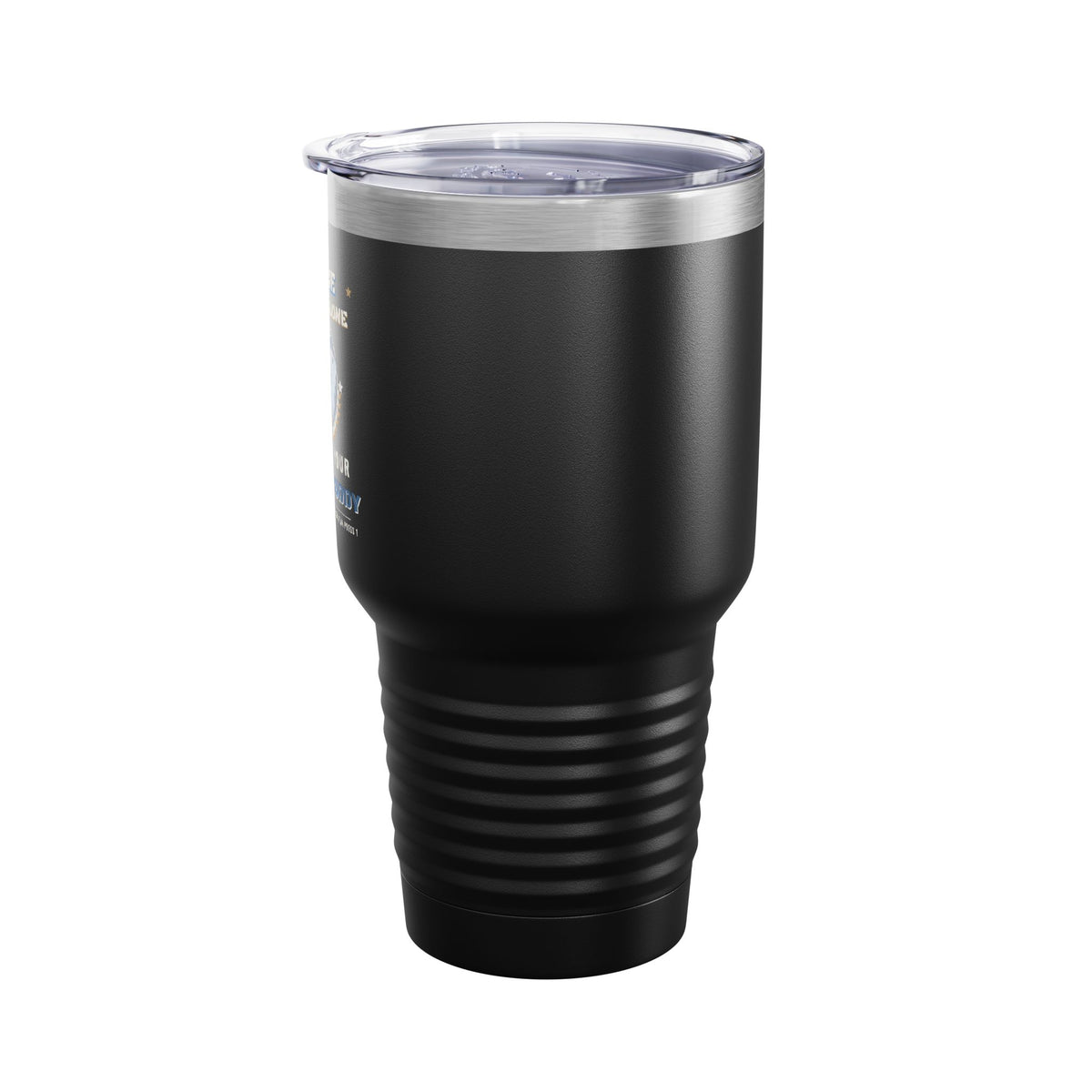 No One Fights Alone 30oz Dark Colored Tumbler, Check On Your Battle Buddy Veteran Cup