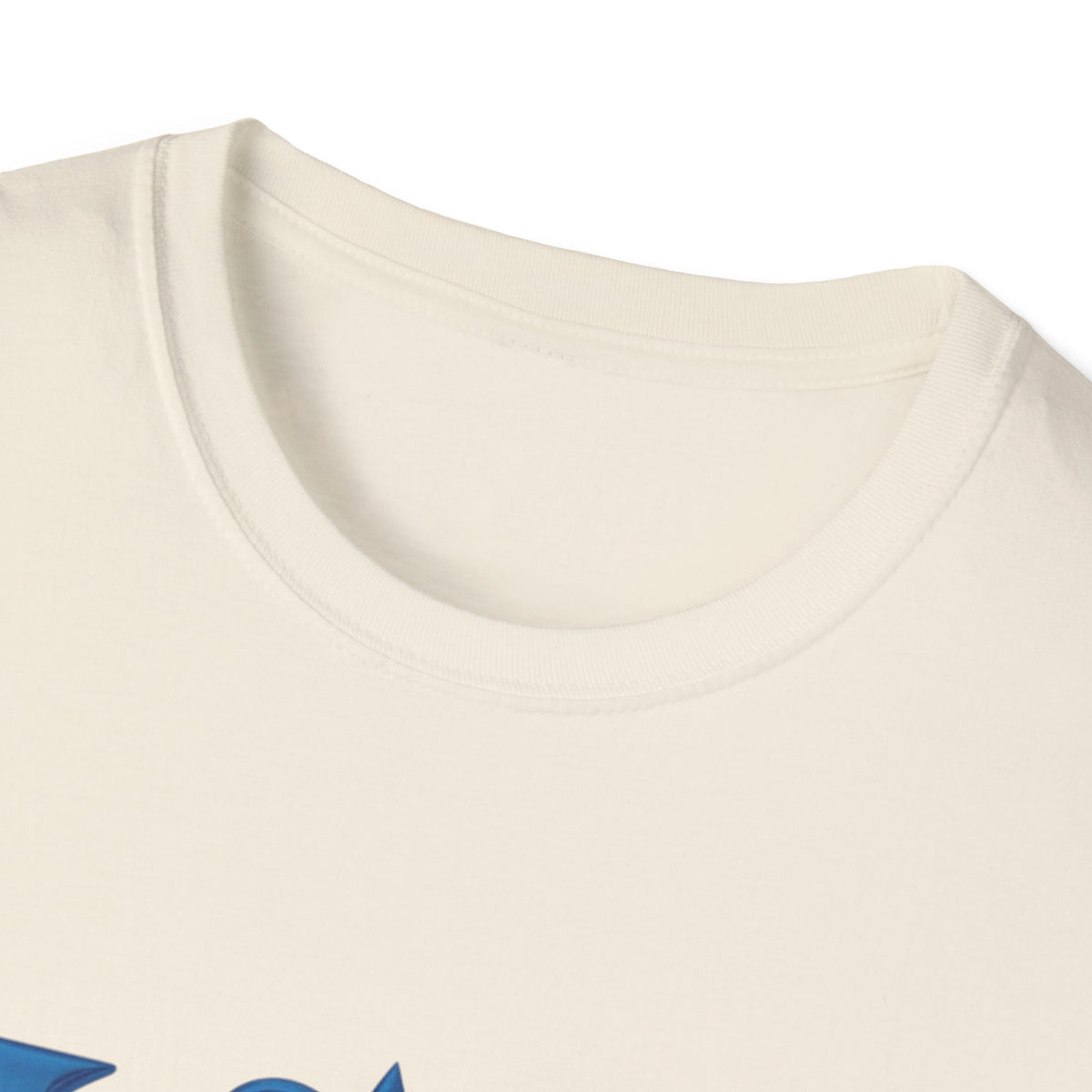Jesus Blue Scroll Shirt, Christian Faith Tee