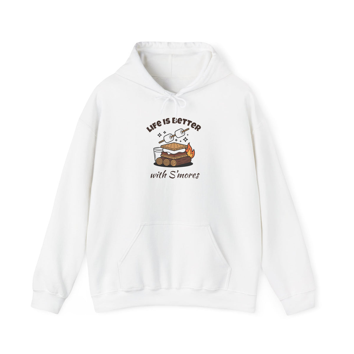 Life Is Better with S'mores Hoodie, Funny Camping Sweatshirt