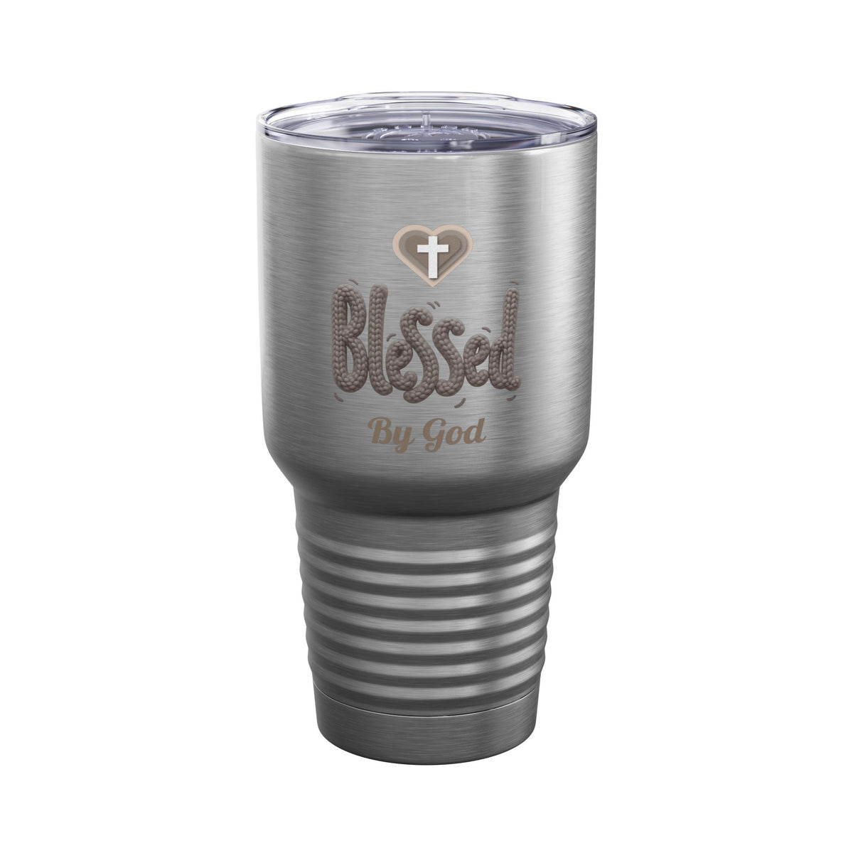 Blessed By God 30oz Tumbler, Christian Cup