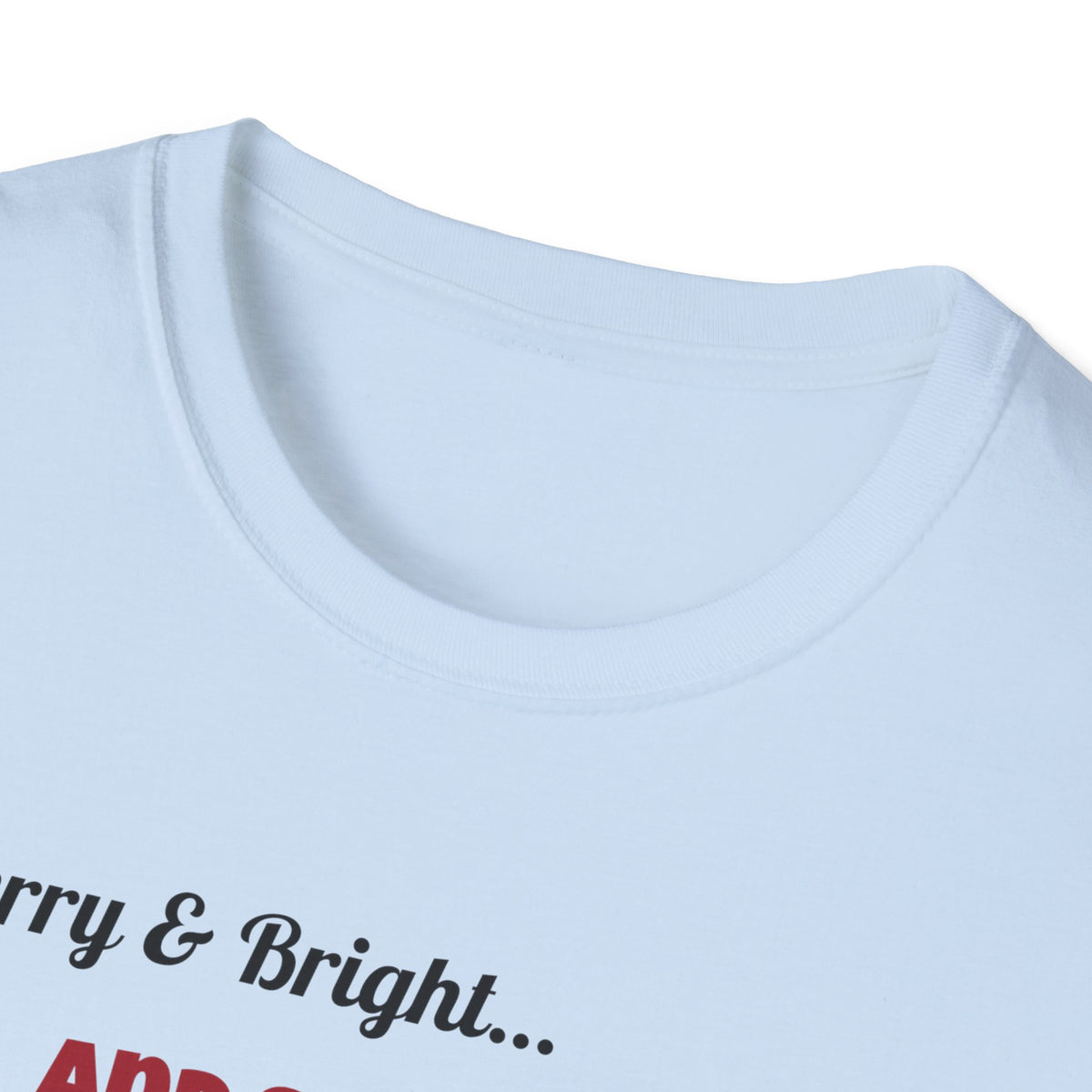 Merry and Bright and Slightly Dead Shirt, Dancing Skeletons Christmas Tee