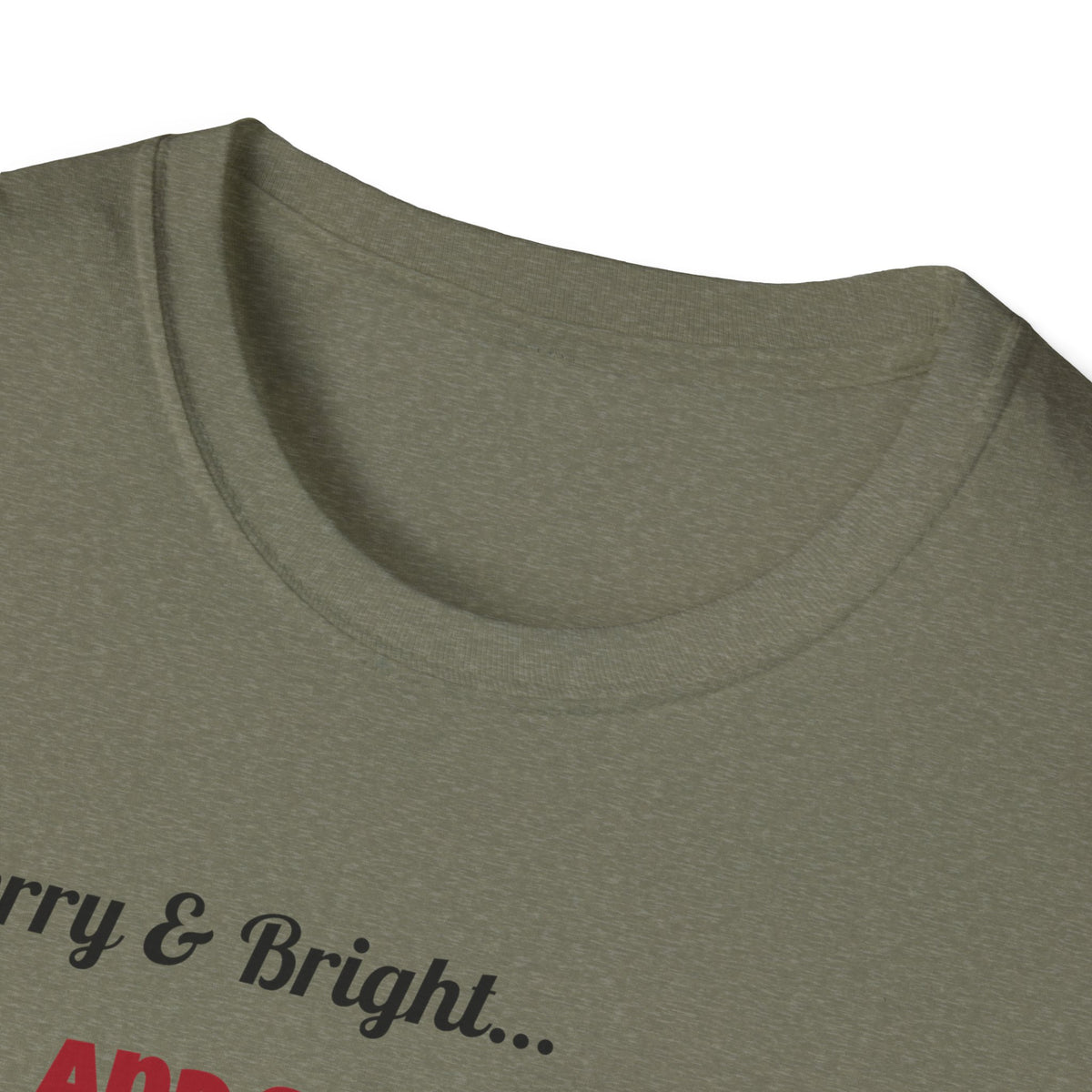 Merry and Bright and Slightly Dead Shirt, Dancing Skeletons Christmas Tee