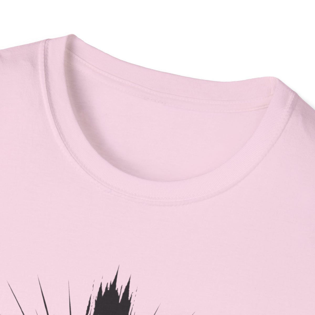 Faith Cross Shirt, Bold Colorful Christian Light Colored Tee