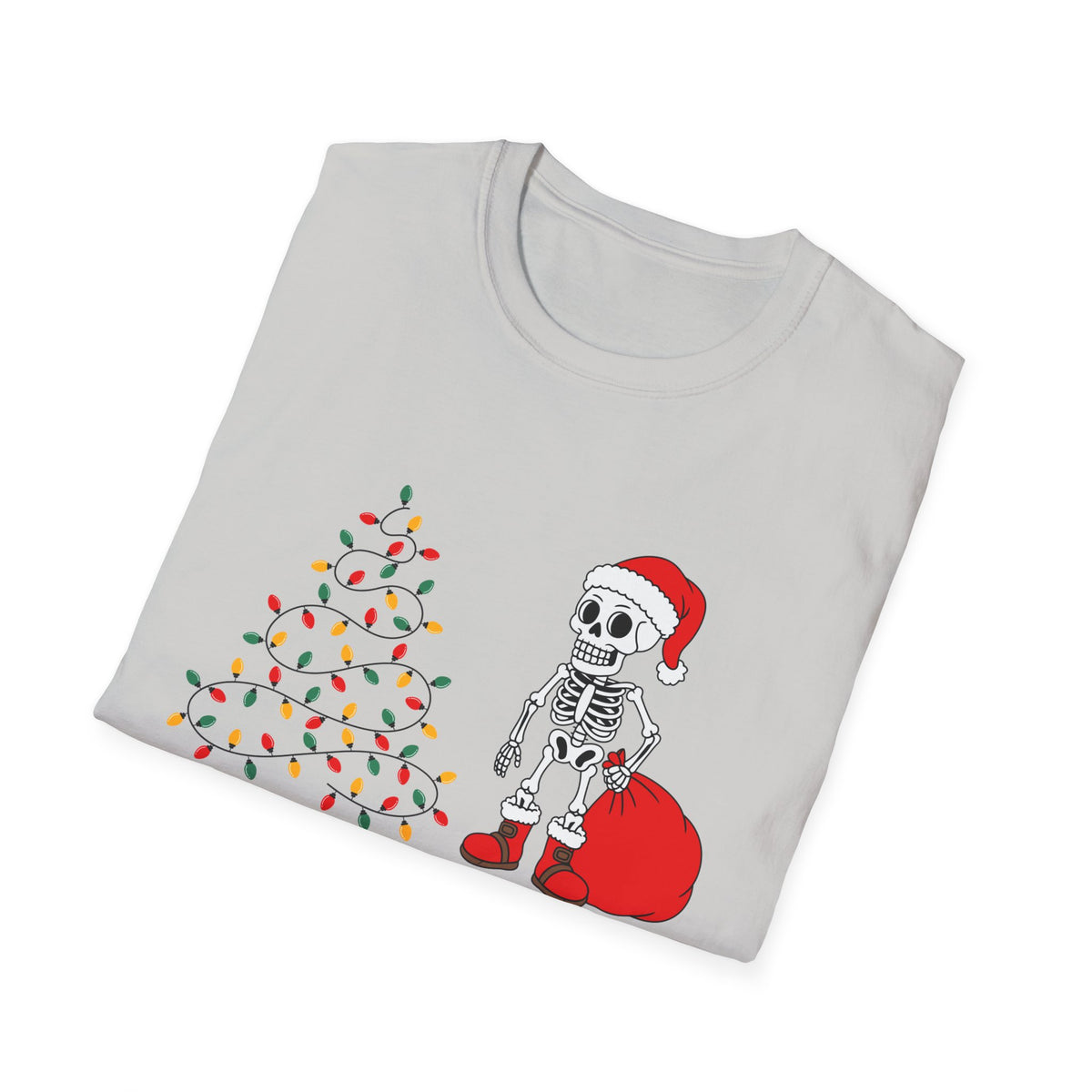 Santa Claws Is Coming to Town Shirt, Funny Skeleton Christmas Tee