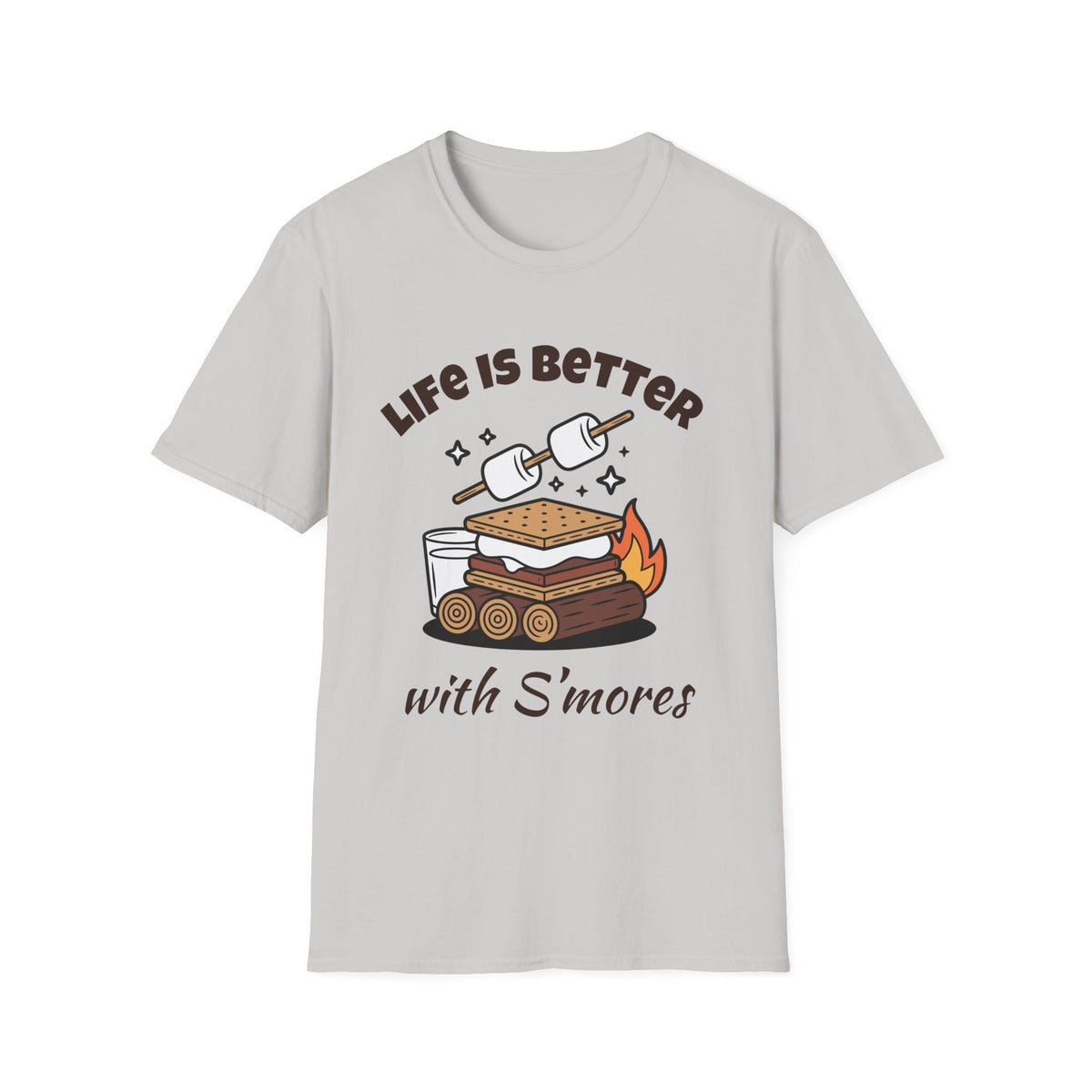 Life Is Better with S'mores Shirt, Funny Camping Tee