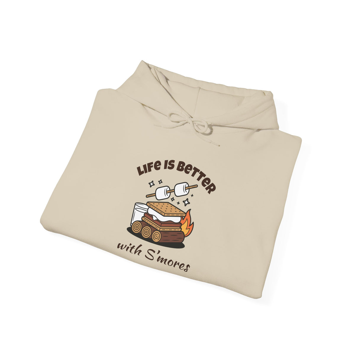 Life Is Better with S'mores Hoodie, Funny Camping Sweatshirt