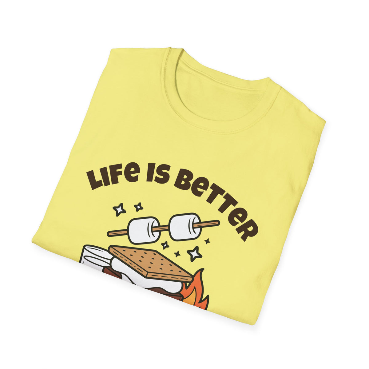 Life Is Better with S'mores Shirt, Funny Camping Tee