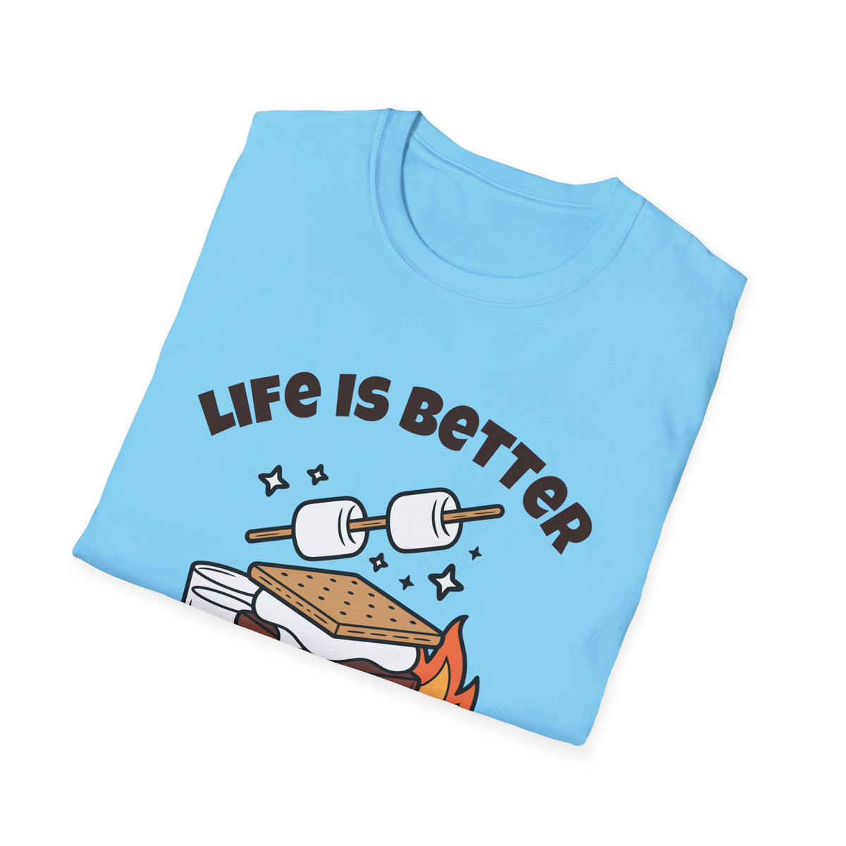 Life Is Better with S'mores Shirt, Funny Camping Tee