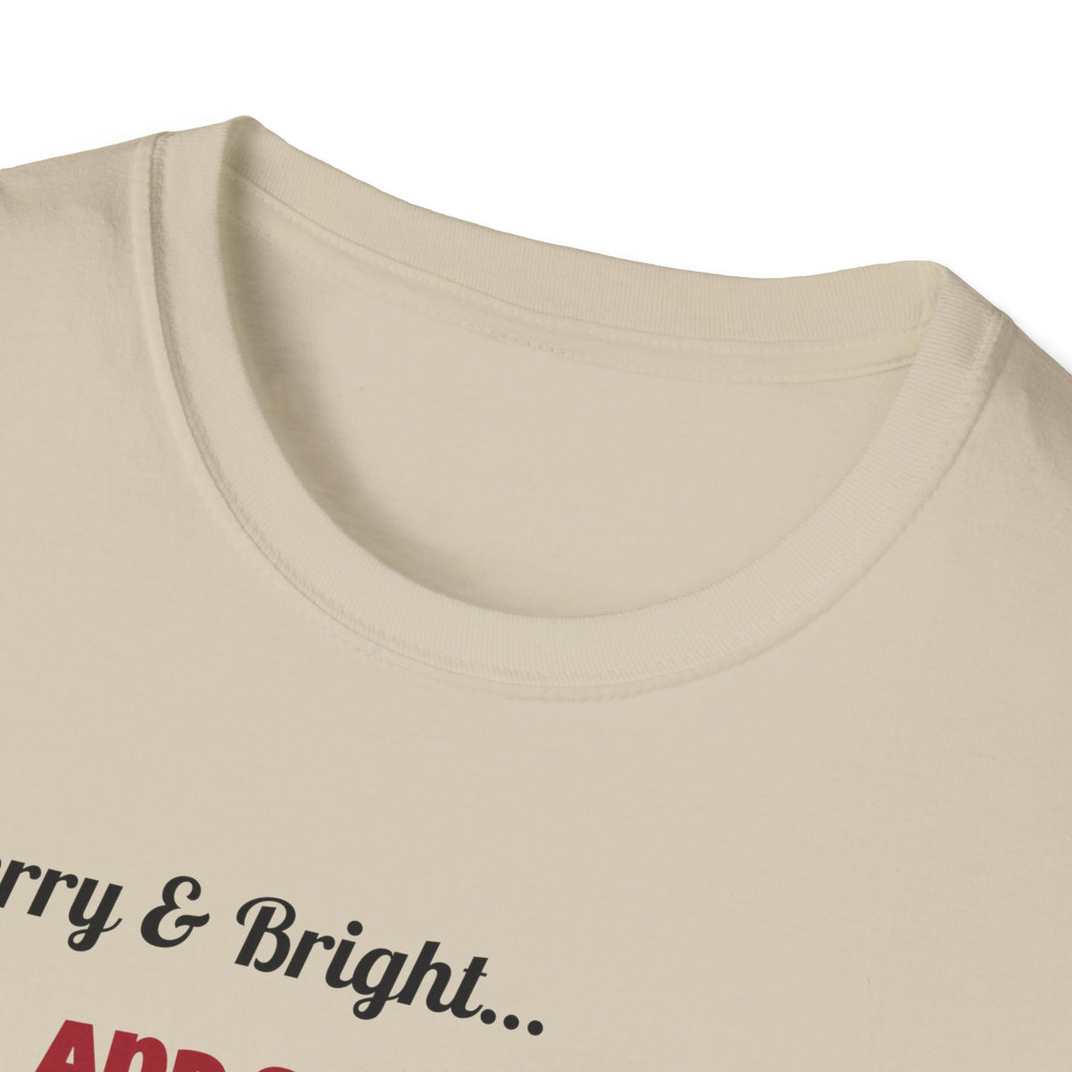 Merry and Bright and Slightly Dead Shirt, Dancing Skeletons Christmas Tee