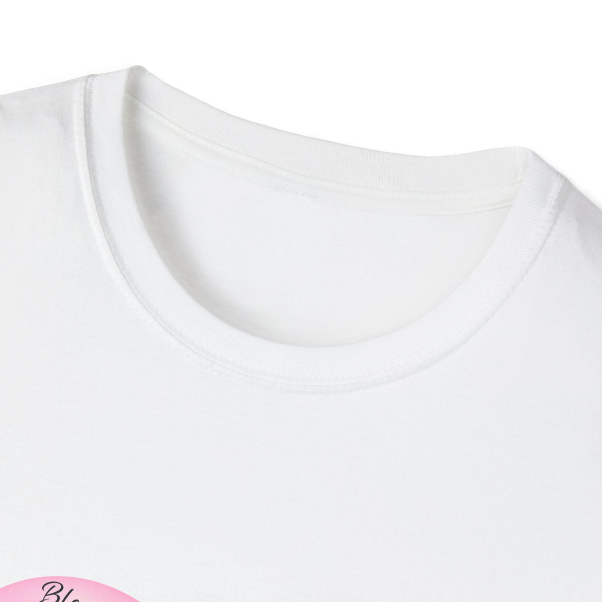 Mom Word Art Heart Light Colored Shirt, Pink Heart Mom Tee